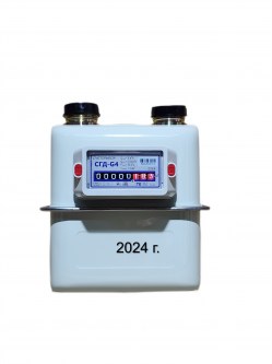 Счетчик газа СГД-G4ТК с термокорректором (вход газа левый, 110мм, резьба 1 1/4") г. Орёл 2024 год выпуска Коломна